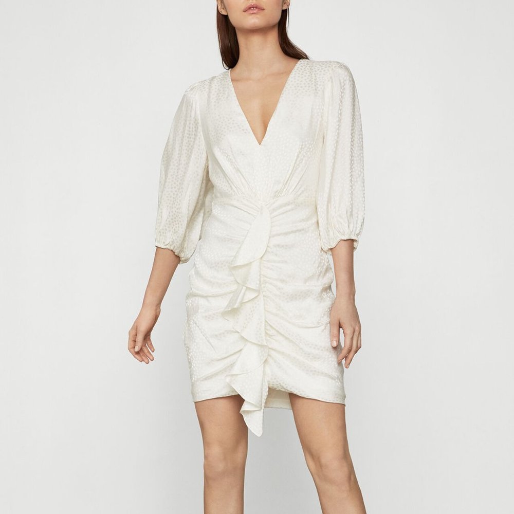 BCBG Ruched Mini Dress - Picture 4 of 5